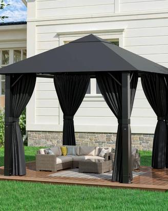 GAZEBO 3x4 BIANCO NUOVO SIGILLATO