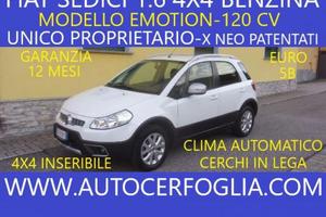 FIAT Sedici 1.6 16v Emotion 4x4 120cv-UNICO PROP