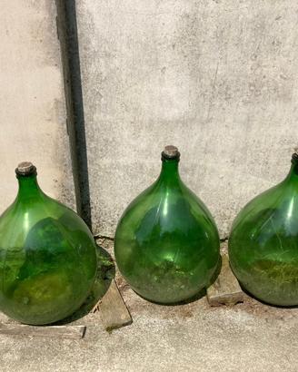 Damigiane in vetro grandi 54 LT