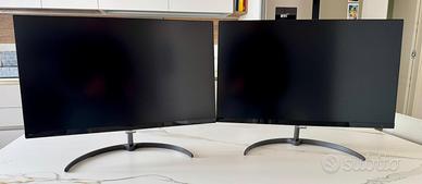 Monitor 27” PHILIPS 4K UHD  Nero - 2 PEZZI