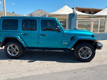 Jeep Wrangler 2.2 Mjt II Sahara uniprò hard top e 