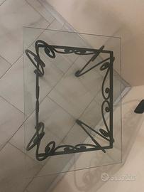 Tavolino di ferro battuto della sia