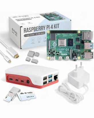 Raspberry pi 4 model B 8GB KIT + NESPI 4 CASE