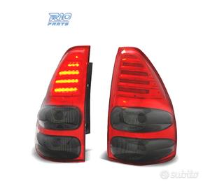 FANALI TOYOTA LAND CRUISER FJ120 03-08 LED ROSSO A