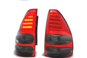 FANALI TOYOTA LAND CRUISER FJ120 03-08 LED ROSSO A