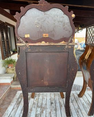 Coppia di comodini vintage anno 1880