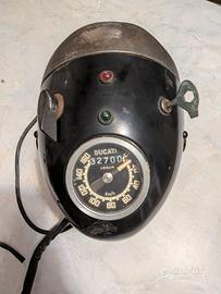 Faro moto epoca Aprilia D130 con conta km Ducati