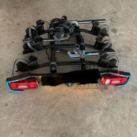 Porta bici su gancio traino decathlon