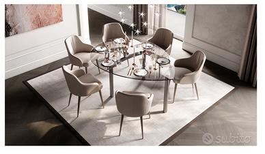 Tavolo allungabile design italiano