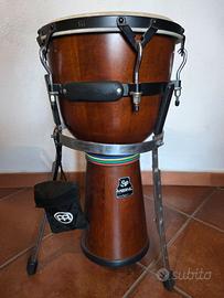 Djembè Meinl 12" Floatune legno ottime condiz.