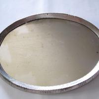 Antico Vassoio A Specchio cornite Vintage antica