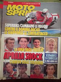 Rivista MOTOSPRINT numero 45 del 1992
