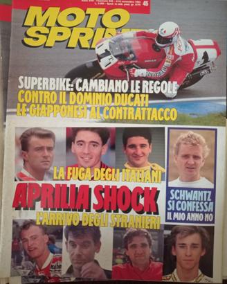 Rivista MOTOSPRINT numero 45 del 1992