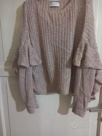maglioncino donna anna rachele 100% made in italy 