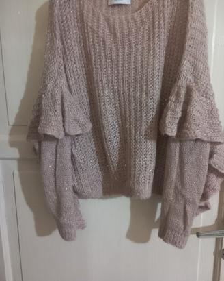 maglioncino donna anna rachele 100% made in italy 