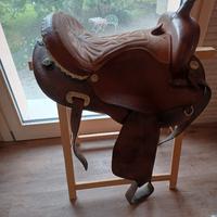 Sella monta americana quasi nuova