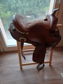 Sella monta americana quasi nuova