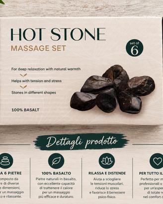 Pietre per massaggi
