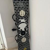 Snowboard Bataleon disaster + attacchi Flux DS30 M