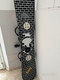 Snowboard Bataleon disaster + attacchi Flux DS30 M