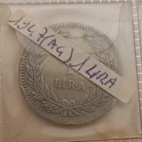 moneta Turchia 1 lira 1947