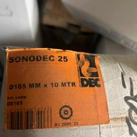 Tubo flessibile fonoisolate SONODEC 25-165mm 10Mt