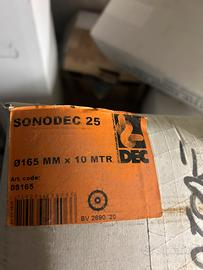 Tubo flessibile fonoisolate SONODEC 25-165mm 10Mt