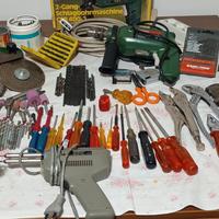 Trapano, Saldatore stagno, Attrezzi Vari.