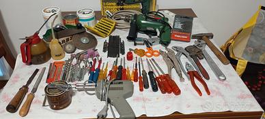 Trapano, Saldatore stagno, Attrezzi Vari.