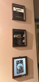 Trio quadretti a specchio