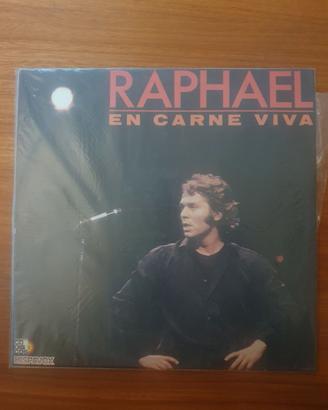DISCO VINILE RAPHAEL: EN CARNE VIVA