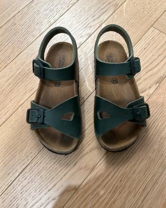 Sandaletti Grunland bambino verdi numero 25