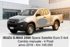 ISUZU D.MAX 2500 Space Satellite Euro 5 2016