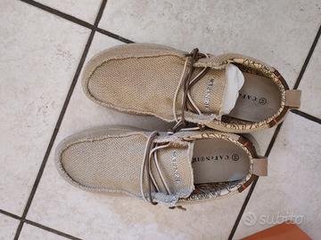 scarpe estive da barca café noir