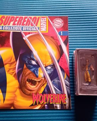 statuetta collezione Marvel Wolverine n1