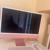 iMac 24 Apple M3 Rosa 4.5K Retina – Pari al nuovo