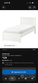 Letto singolo ikea
