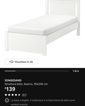 Letto singolo ikea