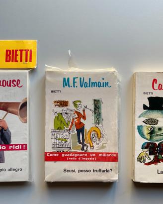 3 libri Umorismo Bietti