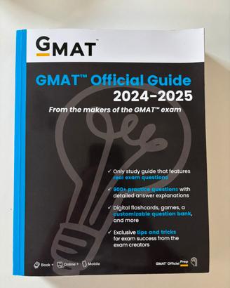 GMAT Official Guide 2024-2025 (set completo)