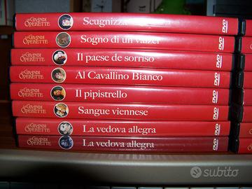Raccolta DVD "Le grandi operette"
