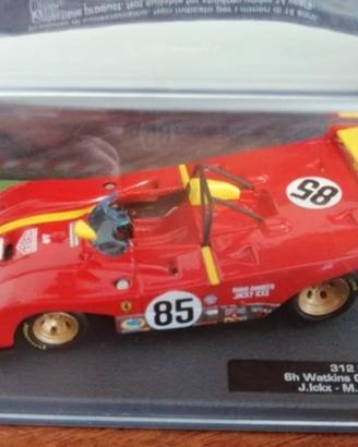 Modellino Ferrari 312 P scala 1/43 con teca