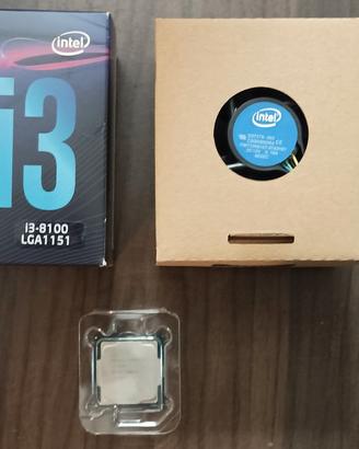 Processore Intel I3 8100