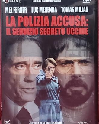 Film DVD Tomas Milian La polizia accusa il servizi