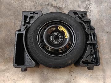 Ruota di scorta salva spazio Jeep Renegade 500X