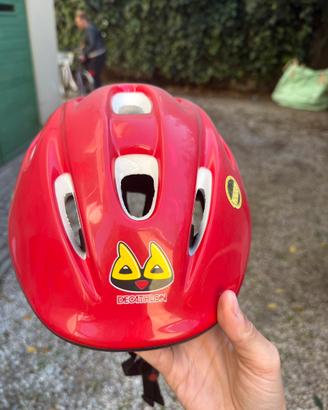 Casco da bici per bambini Decathlon rosso