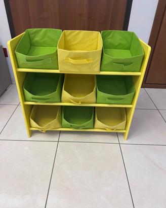 Libreria/ portagiochi