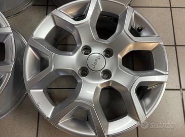 Cerchi in lega 17 originali jeep avenger