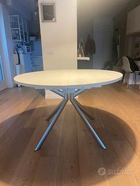 Tavolo rotondo allungabile Calligaris