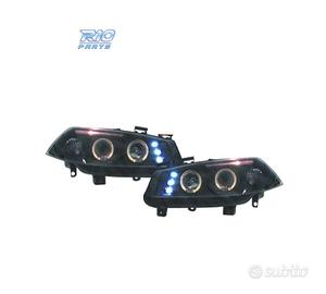 FARI RENAULT MEGANE 02-05 ANGEL EYES LED SFONDO NE
